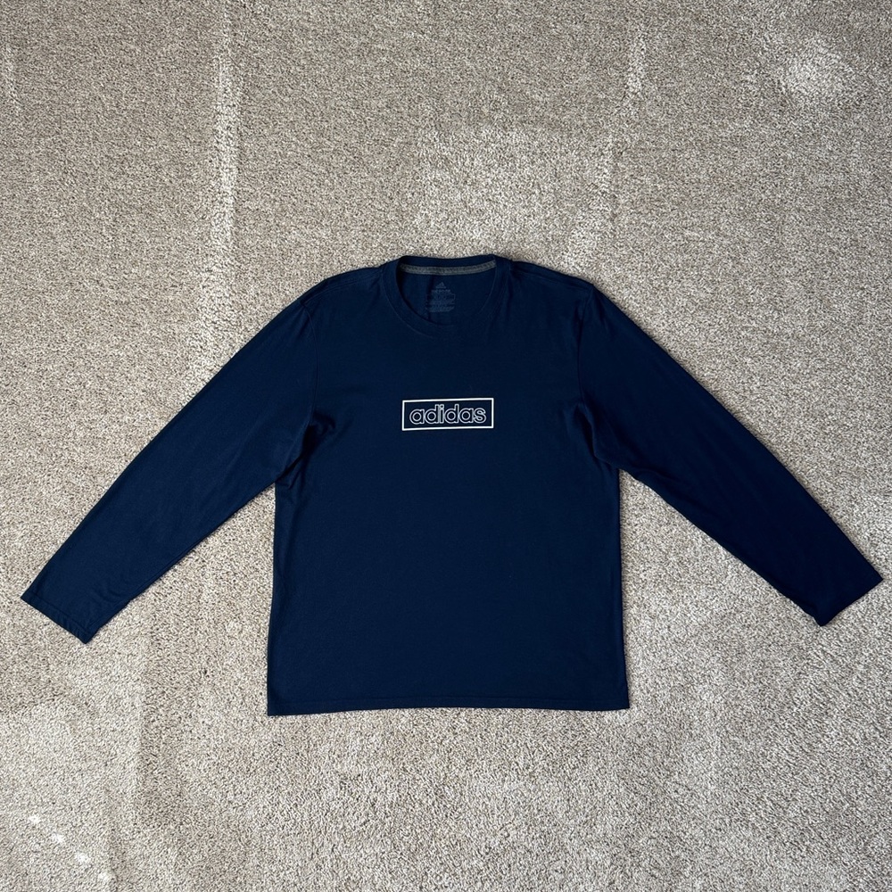 Men’s Adidas Climalite Long Sleeve Performance Shirt